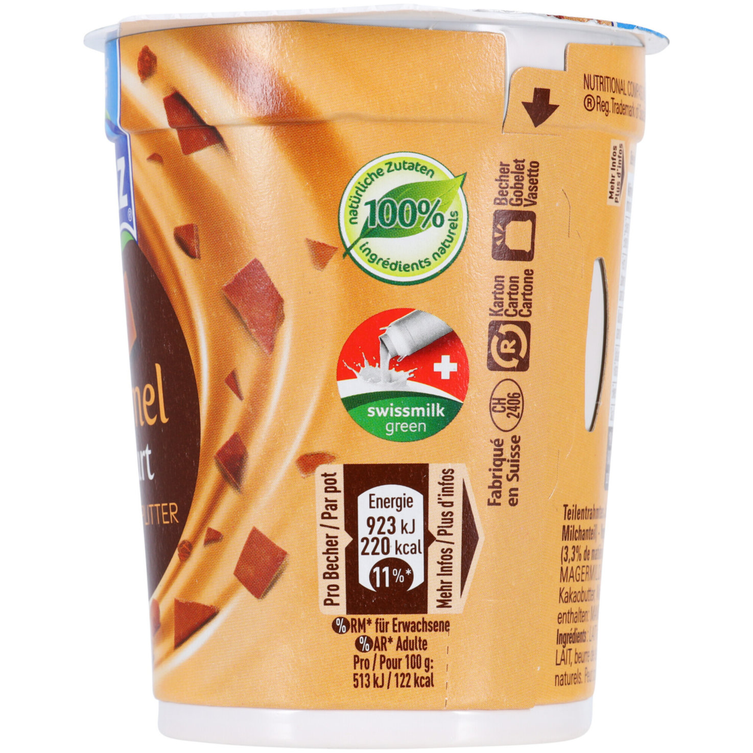 Hirz Joghurt Caramel 2x180g
