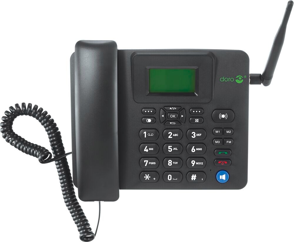 Doro 4100H GSM Tisch Telefon schwarz