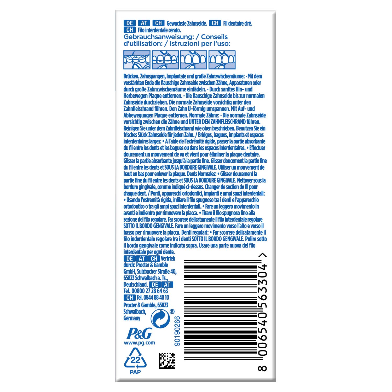 ORAL-B Super Floss Zahnseide<br>50 Stück