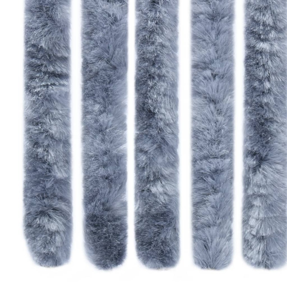 Moustiquaire argenté 90x200 cm chenille