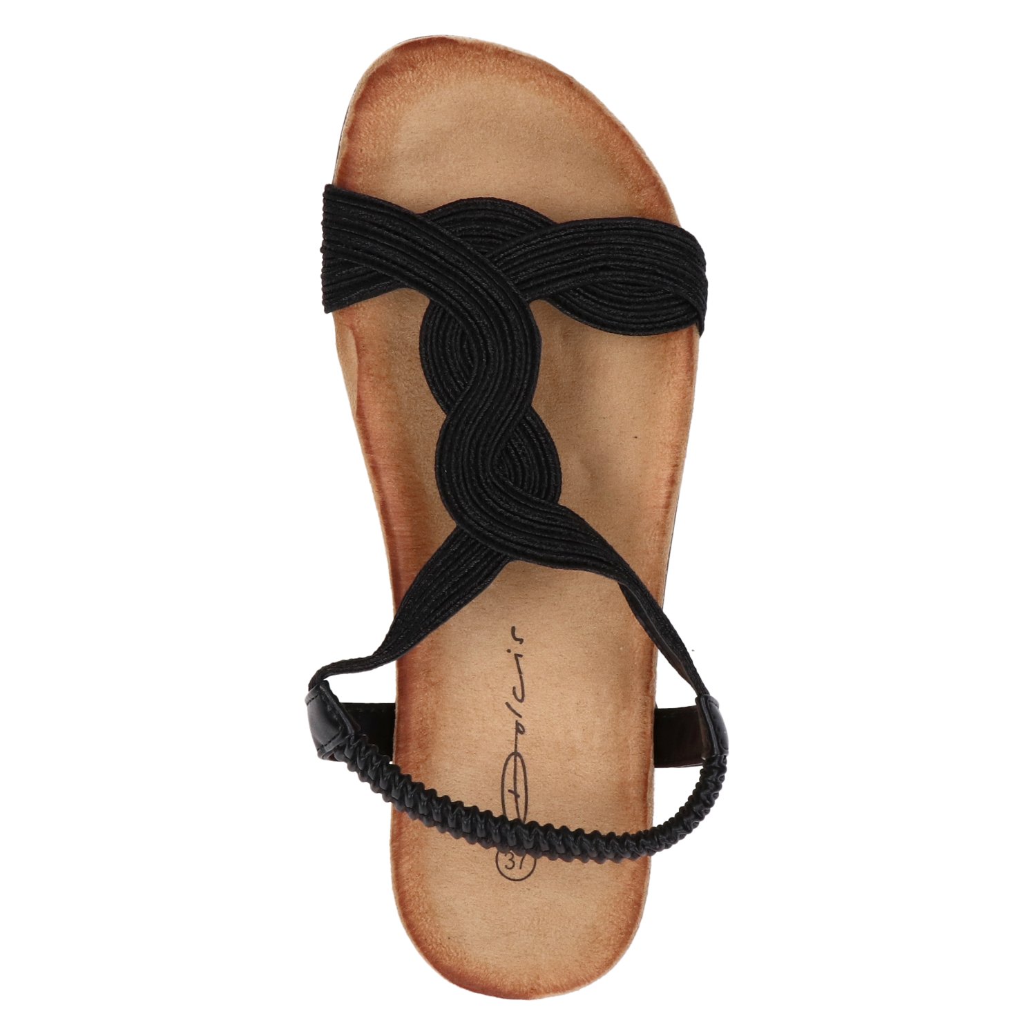 dames sandaal Dolcis Zwart