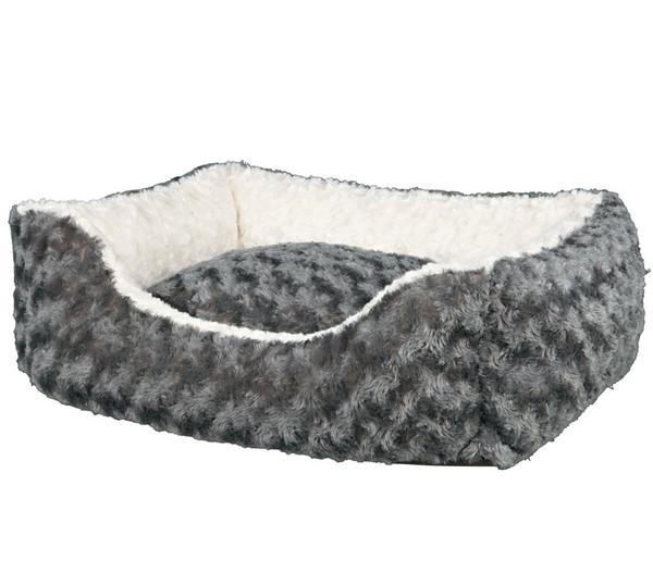 Trixie Hundebett Kaline, rechteckig grau/creme