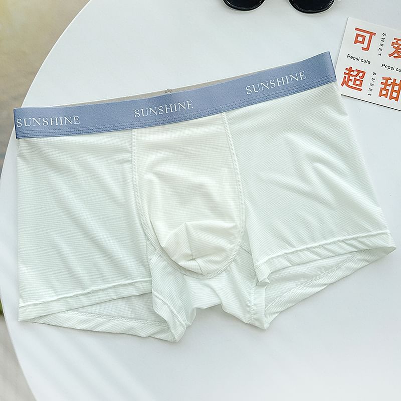 Pancherry - Brief met tailleband en letters