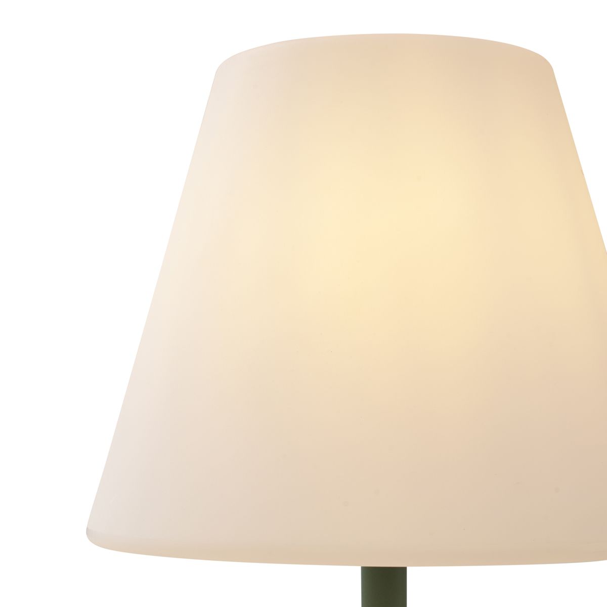 Buiten vloerlamp groen met witte kap IP65 - Virginia