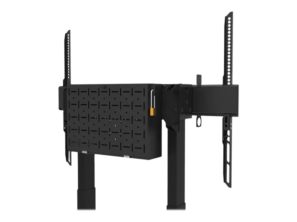 Neomounts FL55-875BL1 - Vogn med hjul - motoriseret - for LCD display - låsbar - stål - sort - skærmstørrelse: 55