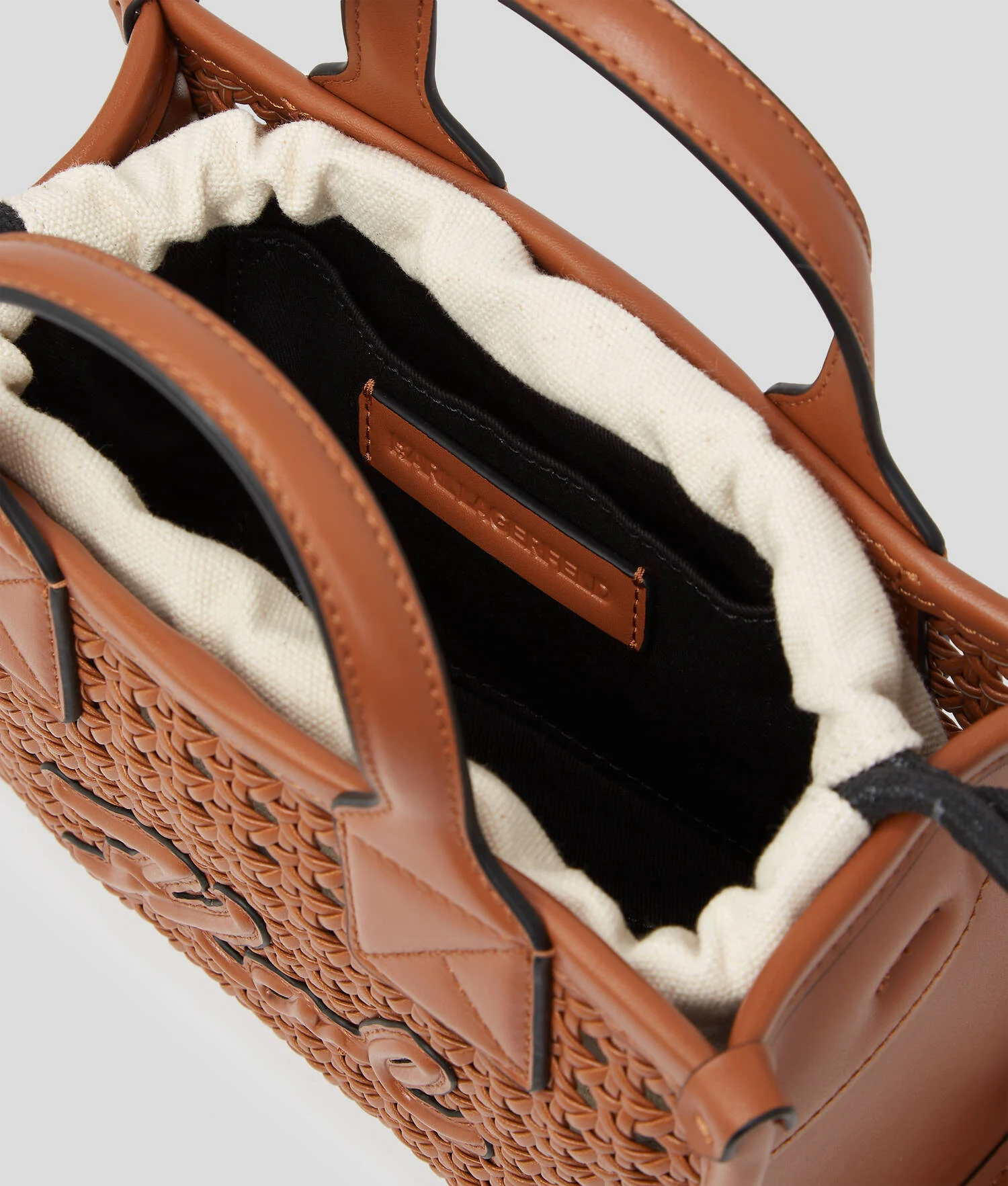 PETIT SAC CABAS K/SKUARE - Tan foncé