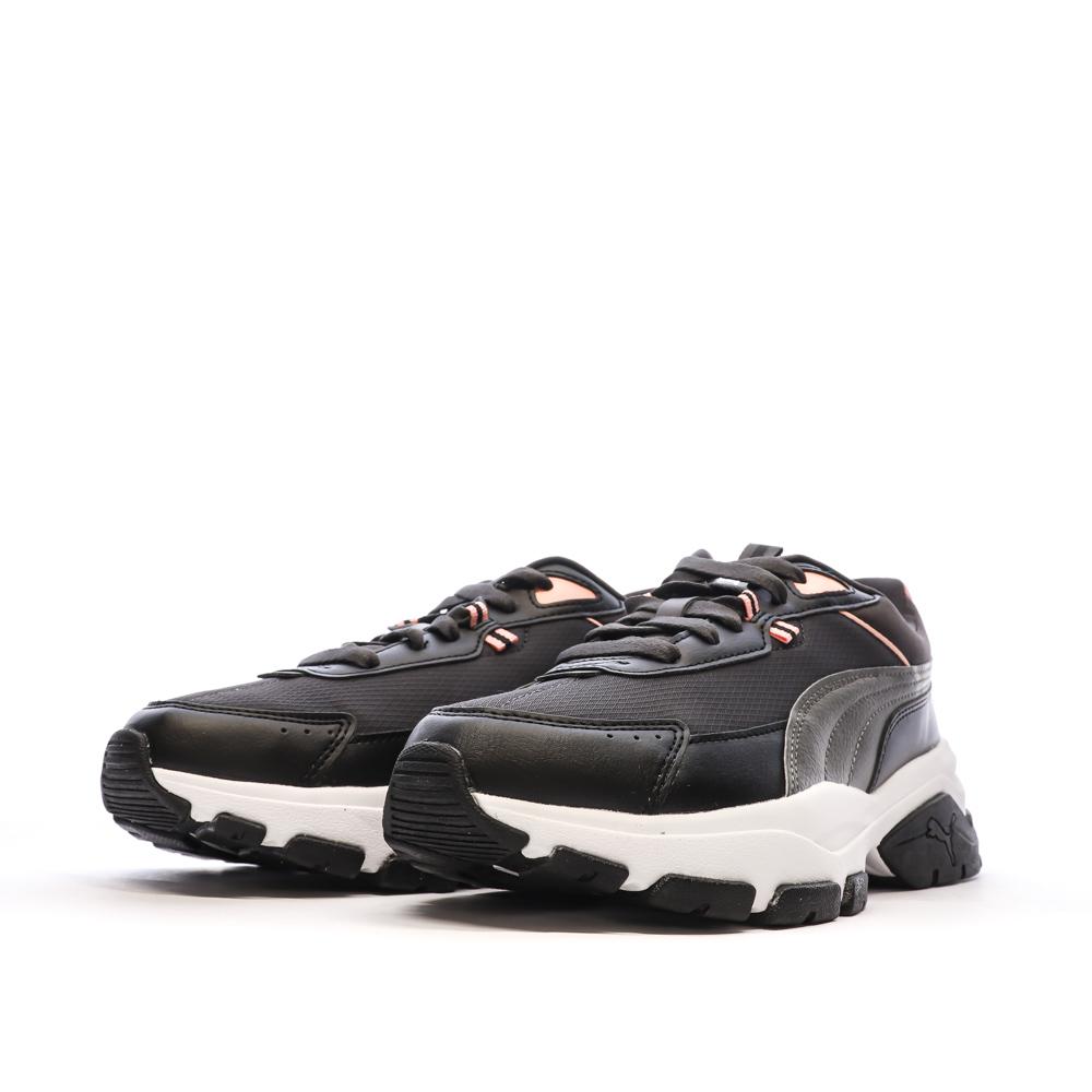 Puma Baskets Noires/Blanches Femme Puma Cassia
