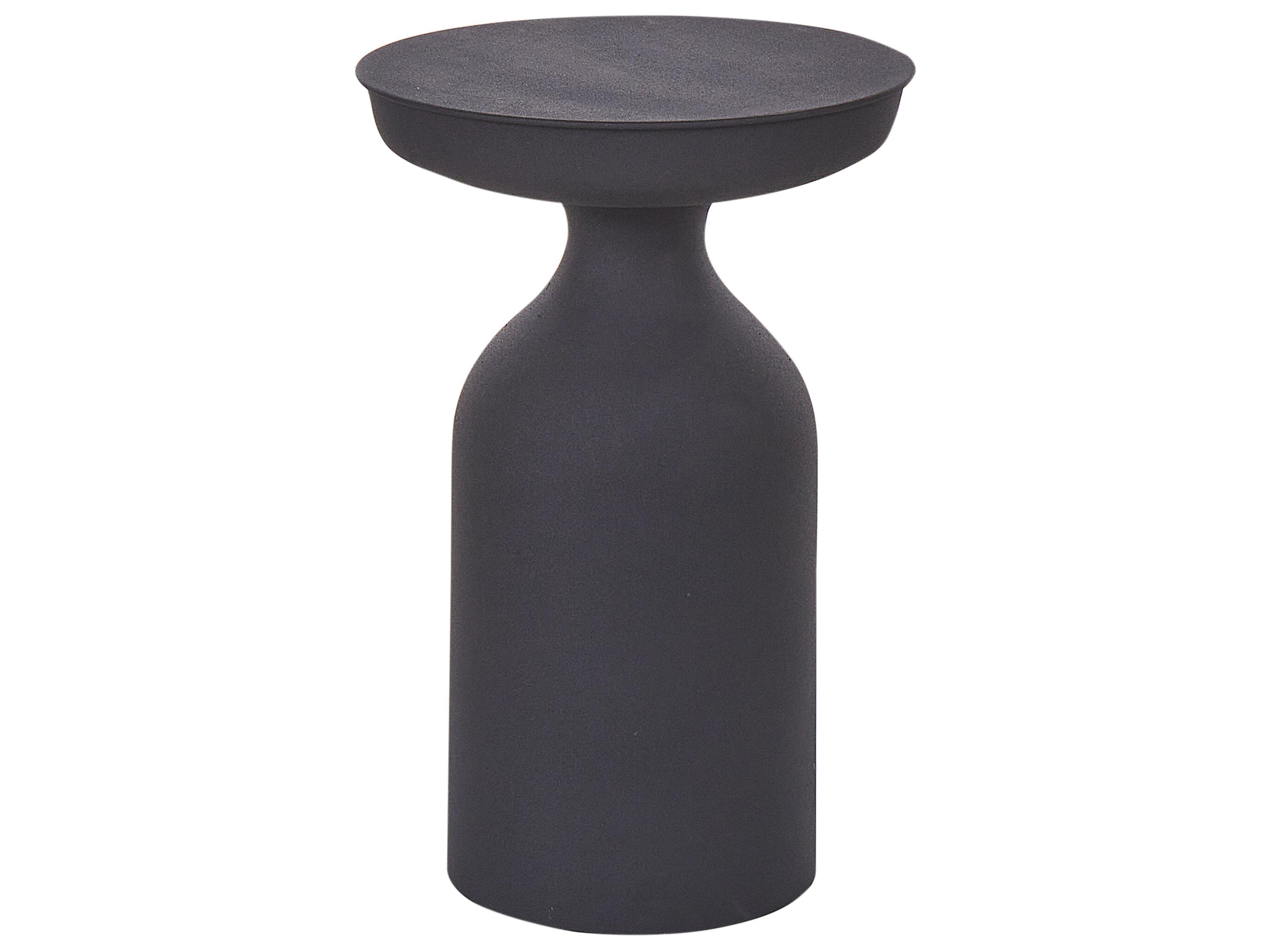 Bijzettafel TENJO Metaal Zwart