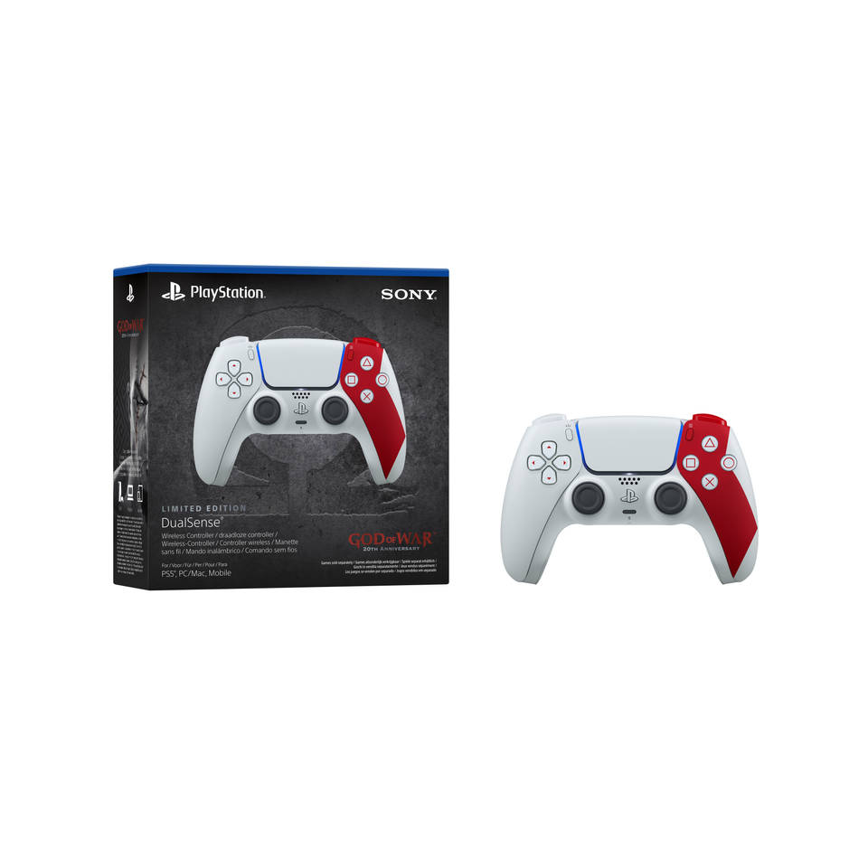 PS5 DualSense God of War 20th Anniversary Limited Edition draadloze controller