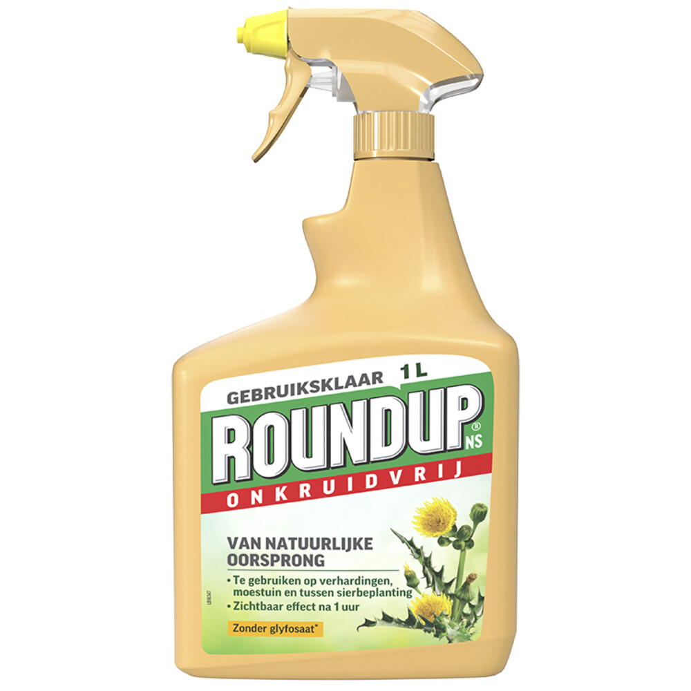 Roundup NS Natuurlijk Onkruidvrij Kant en Klaar1 liter