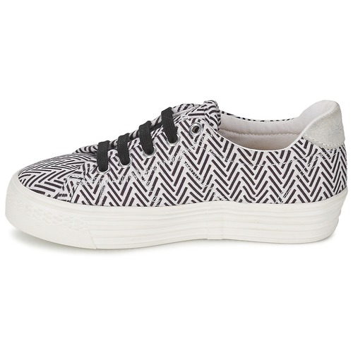 Shwik - STEP LO CUT - Noir / Blanc