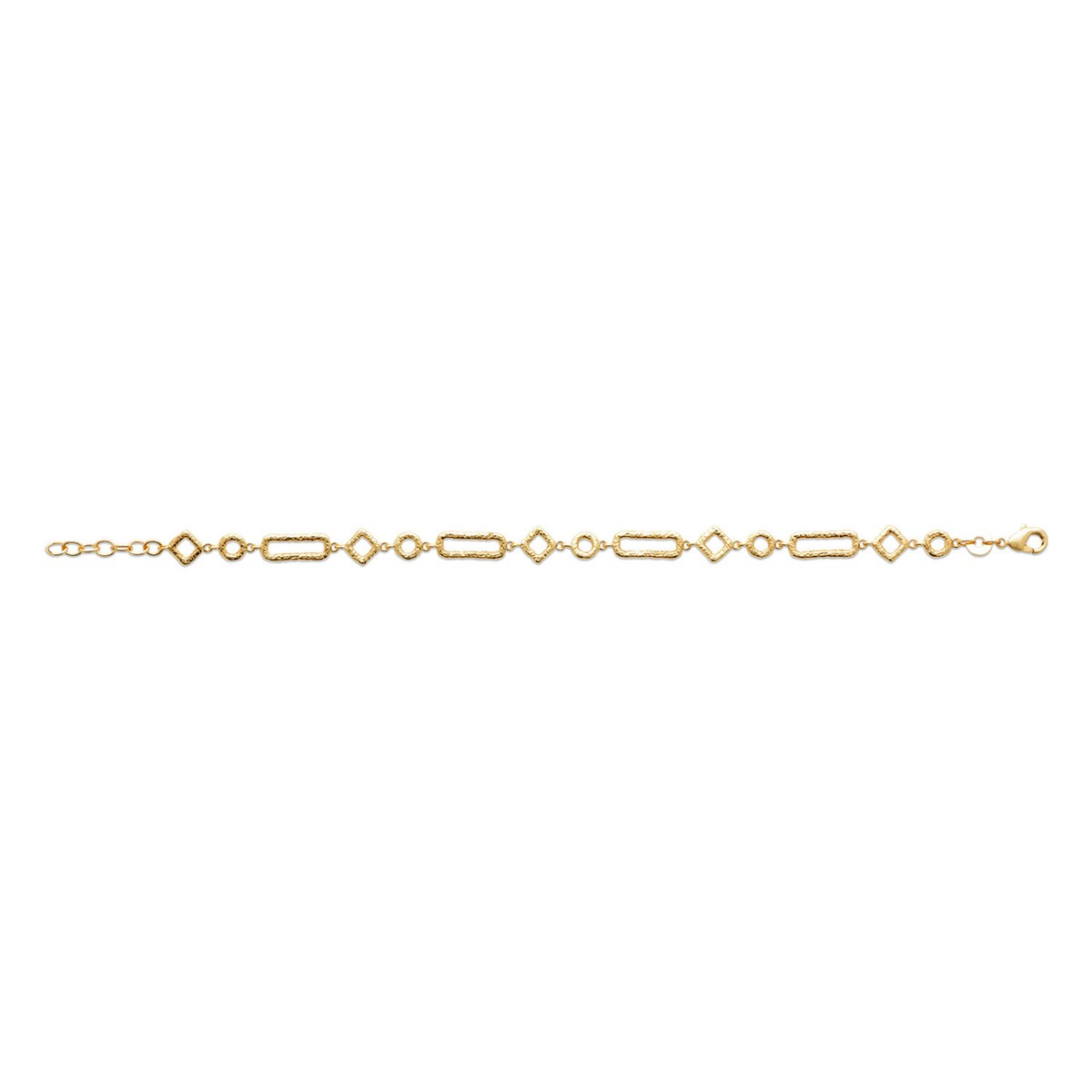 Bracelet Brillaxis plaqué or