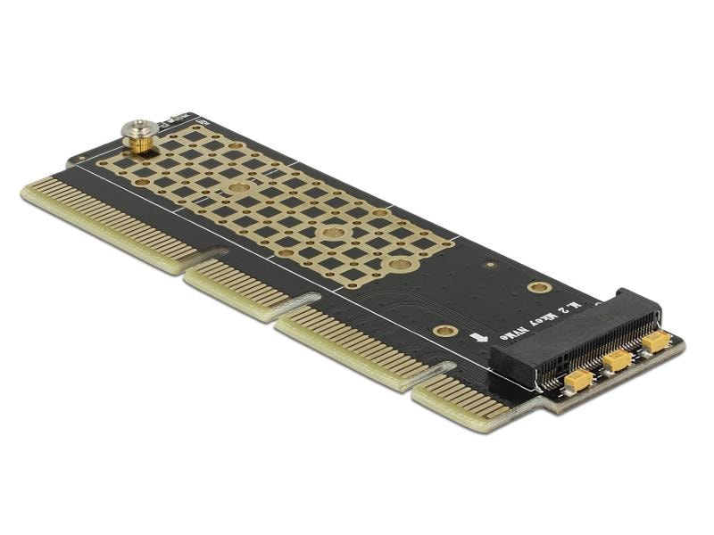 Delock Host Bus Adapter PCIe x16/x8/x4 – M.2, NVMe, Key M Delock PCI Express x16 (x4 / x8) Karte zu 1 x NVMe M.2 Key M für Server