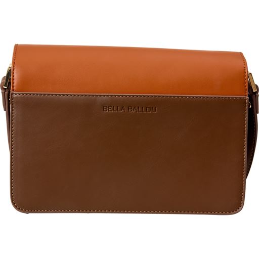 Bella Ballou Trio Crossbody Taske, Brown/Caramel