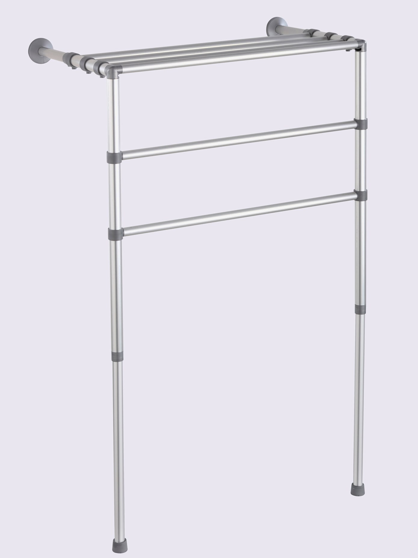 Étagère en aluminium et plastique
