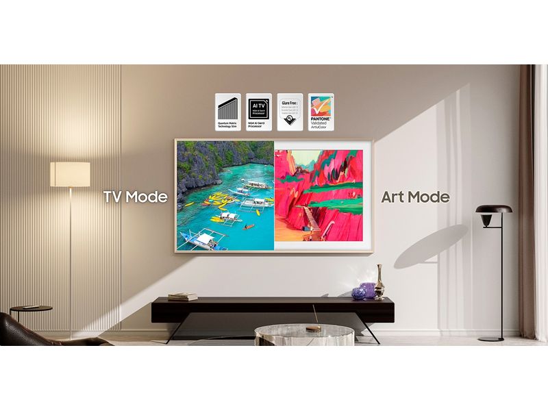 Samsung TV QE75LS03FW The Frame Pro 4K AI TV – LS03FW 75