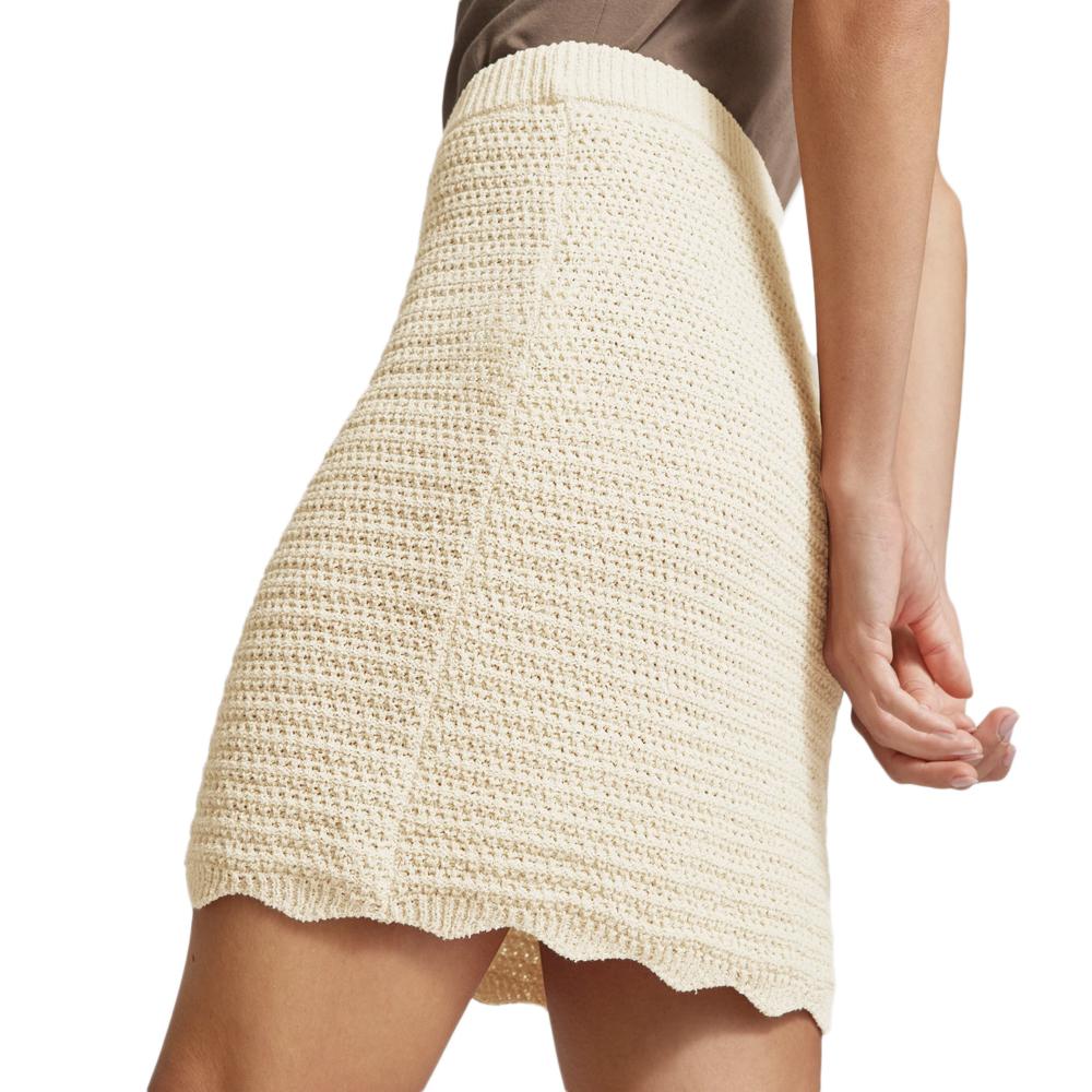 Vero Moda Jupe Beige Femme Vero Moda Borabora