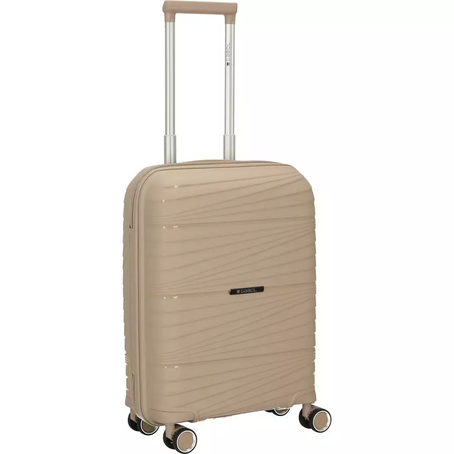 Gabol Kiba - 4-Rollen-Kabinentrolley 54 cm beige