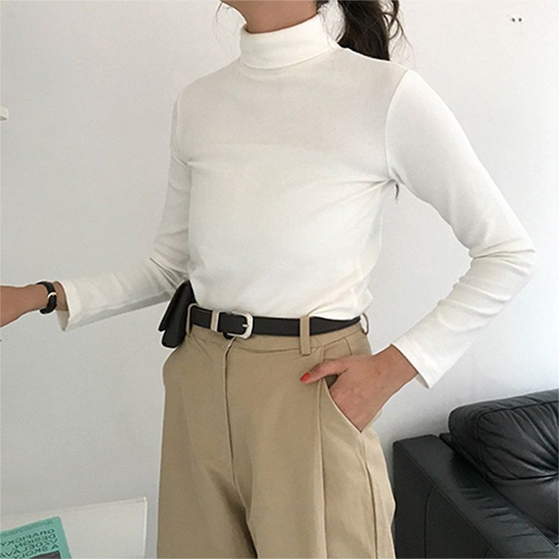 Fairy Essential - T-shirt met lange mouwen en coltrui