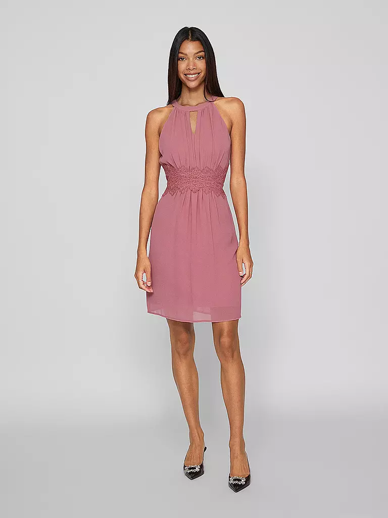 VILA Abendkleid VIMILINA  rosa