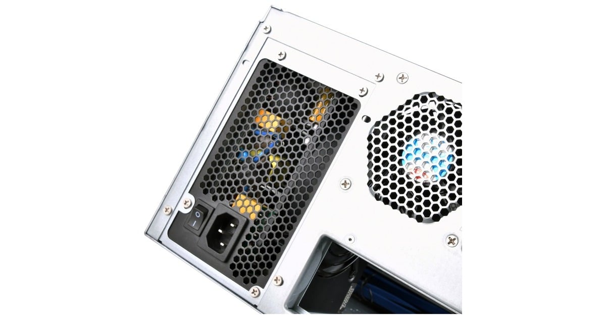 SilverStoneRM400 rack behuizing  (Zwart | 2x USB-A 3.2 (5 Gbit/s))