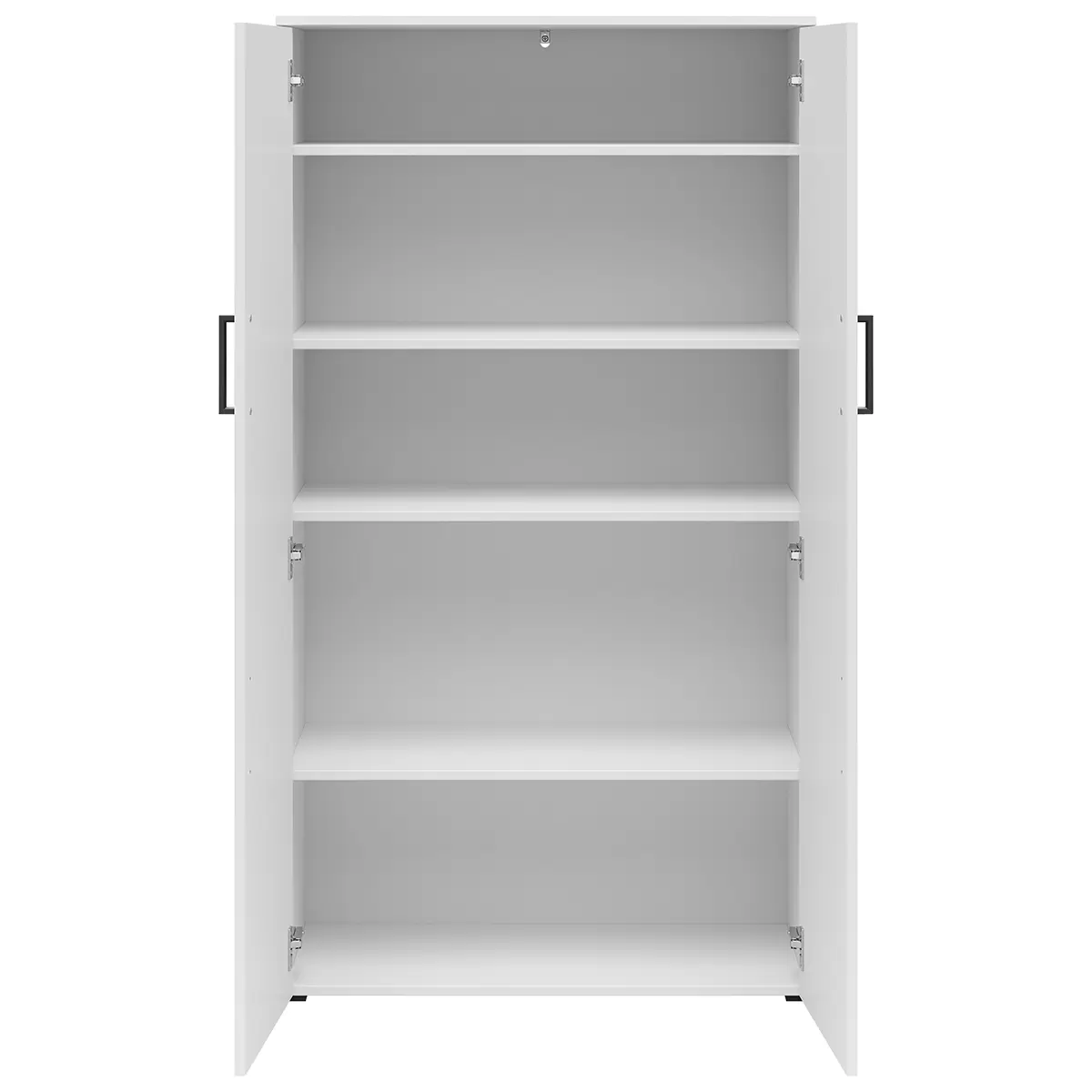 Drehtürenschrank 2T Cabinet weiss