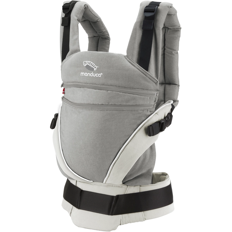 manduca Babytrage XT Cotton Grey-White