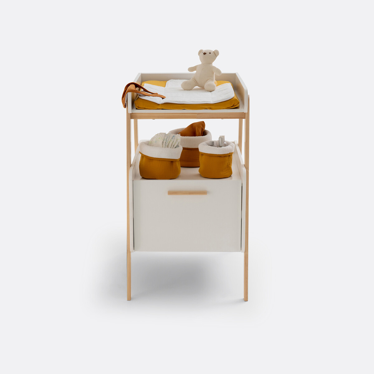 LA REDOUTE INTERIORS<br>Mesa de fraldas com gaveta, Oreade