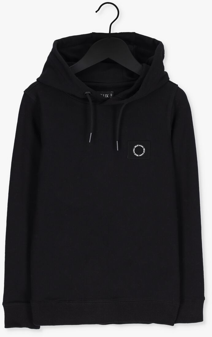 RELLIX zwarte rellix trui hooded sweat badge