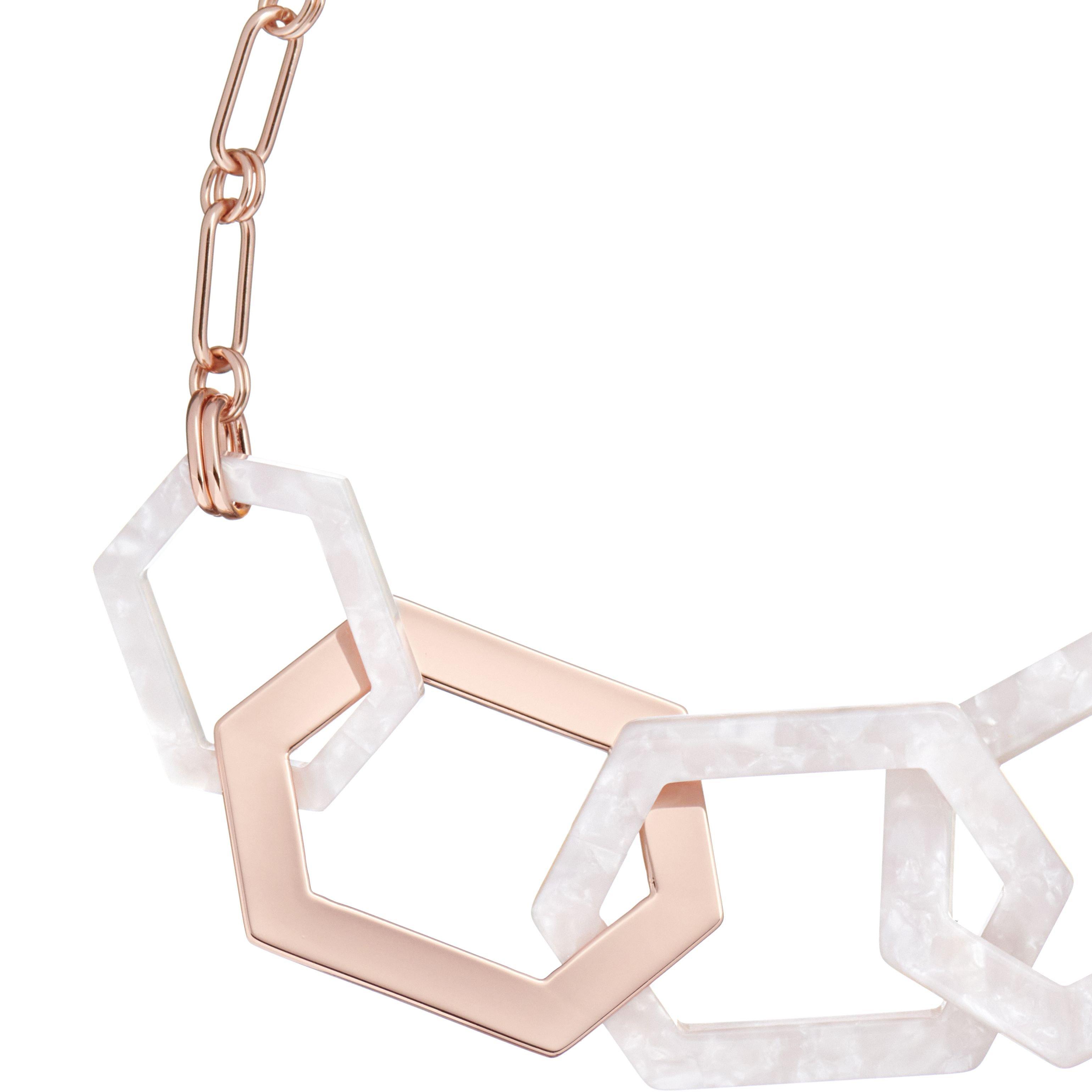 Ted Baker Geola Geo Statement Chain Necklace
