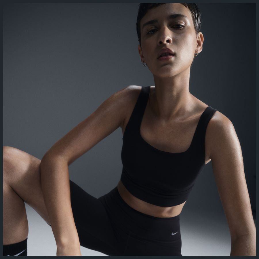 Nike Zenvy Women's Medium-Support P BLACK/SAIL