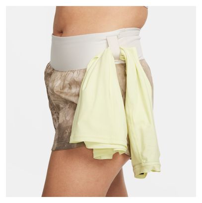 Short déperlant Femme Nike Trail Repel 3in Beige