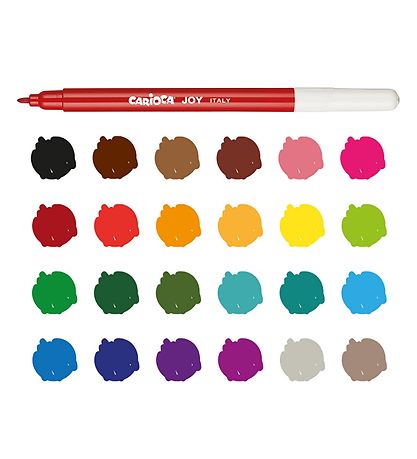 Carioca Joy Tuschen - 24 st. - Bunt