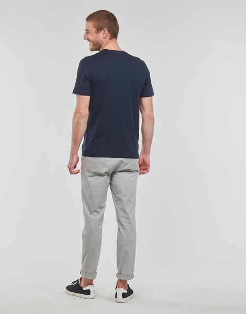 Timberland - SS REFIBRA LOGO GRAPHIC TEE REGULAR - Noir