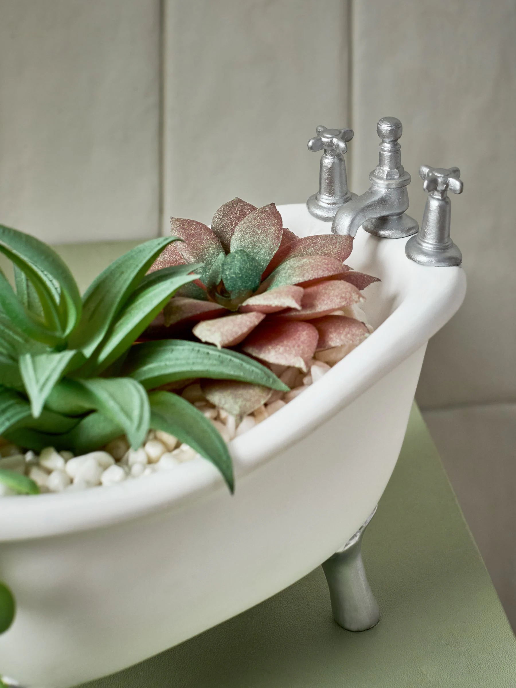 Artificial Plant Toilet Ornament