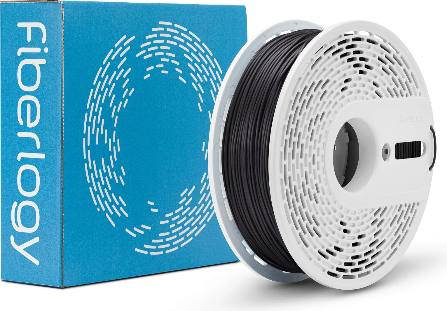 Fiberlogy  R PLA  Anthracite, 1,75 mm (850 g)    100% recyceltes PLA in Anthrazit