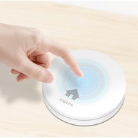 Détecteur de fumée, extra plat, 85 db, blanc