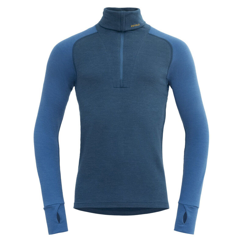 Expedition Merino Silk Zip - Maillot thermique laine mérinos homme