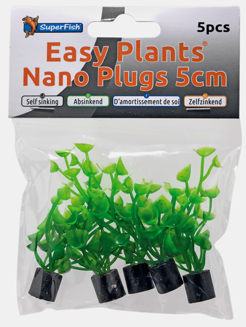 Superfish Easy Plants Nano Plugs 5cm | kunstplanten