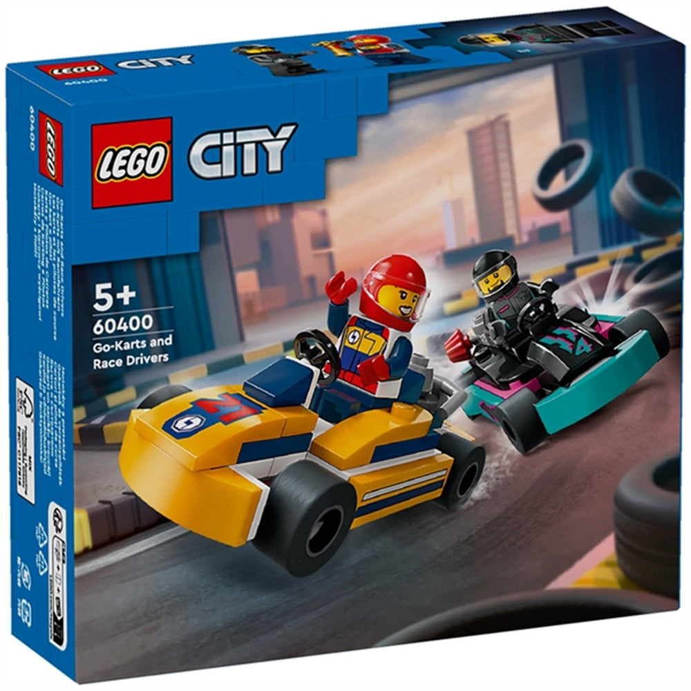 Køb LEGO® City Gokarts og Racerkørere