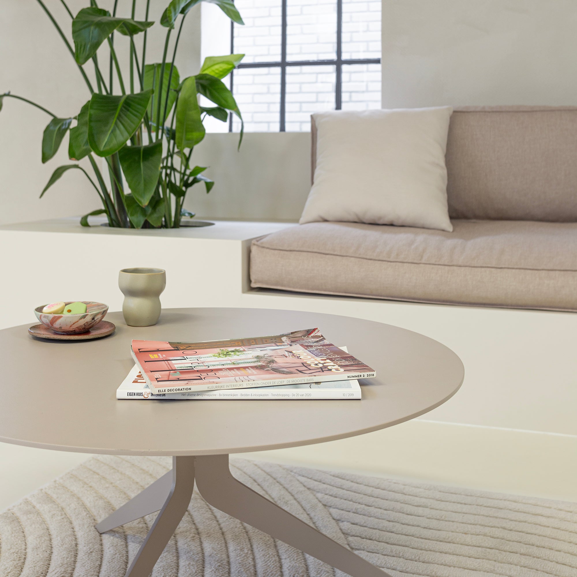 Spinder Design DALEY 80 Salontafel - Silky Taupe