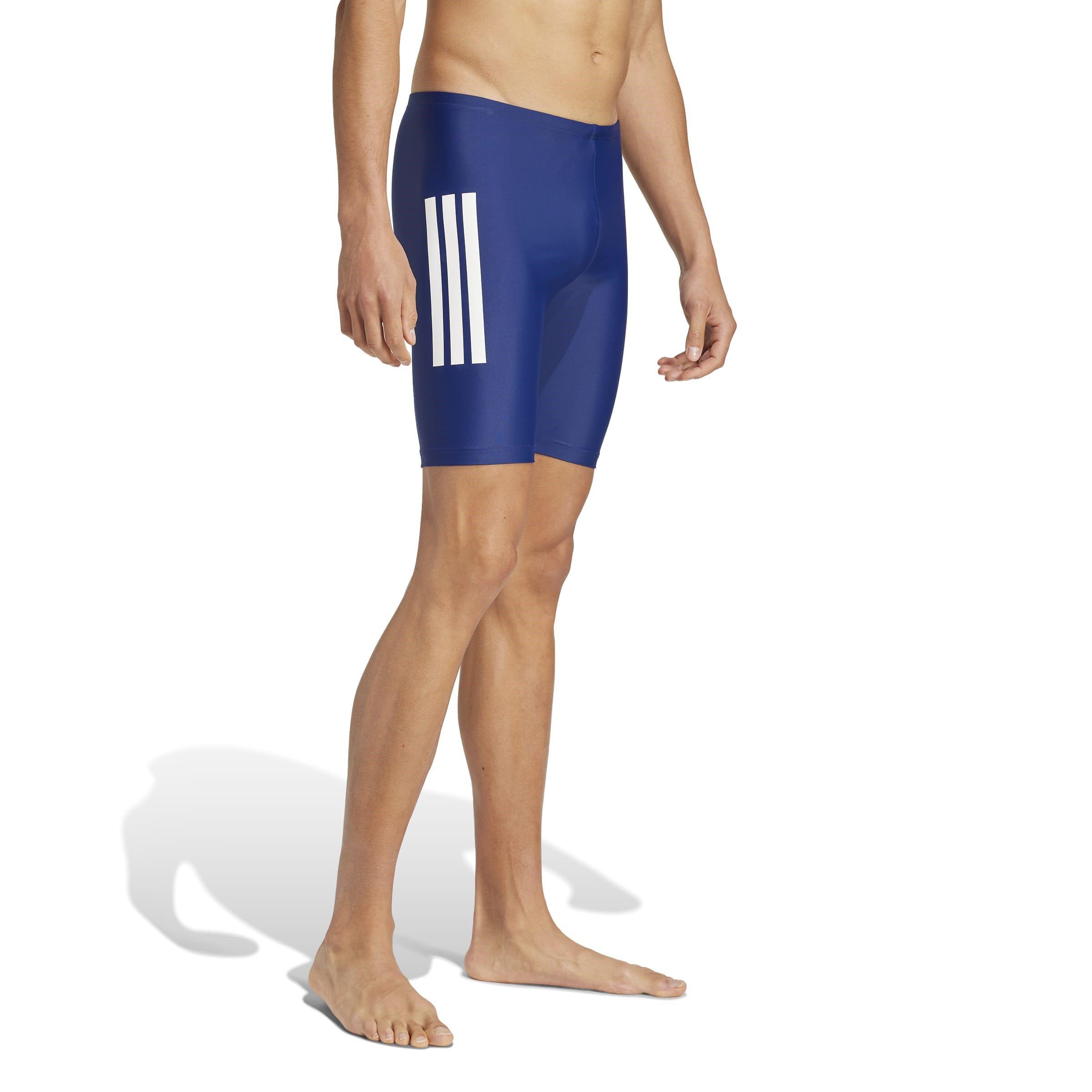adidas Primeblue 3-Stripes Swim Jammer Mens