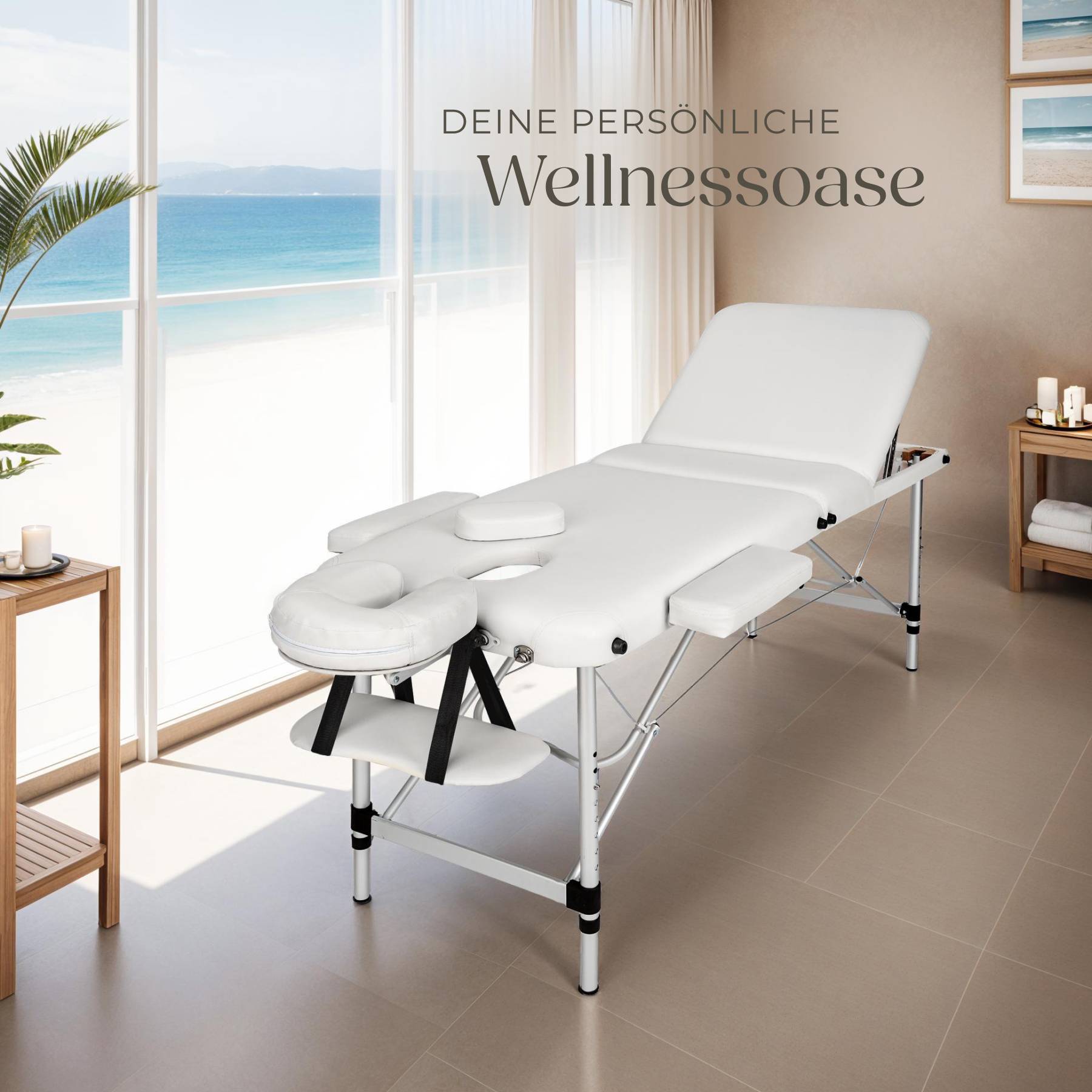 3 Zonen Massageliege