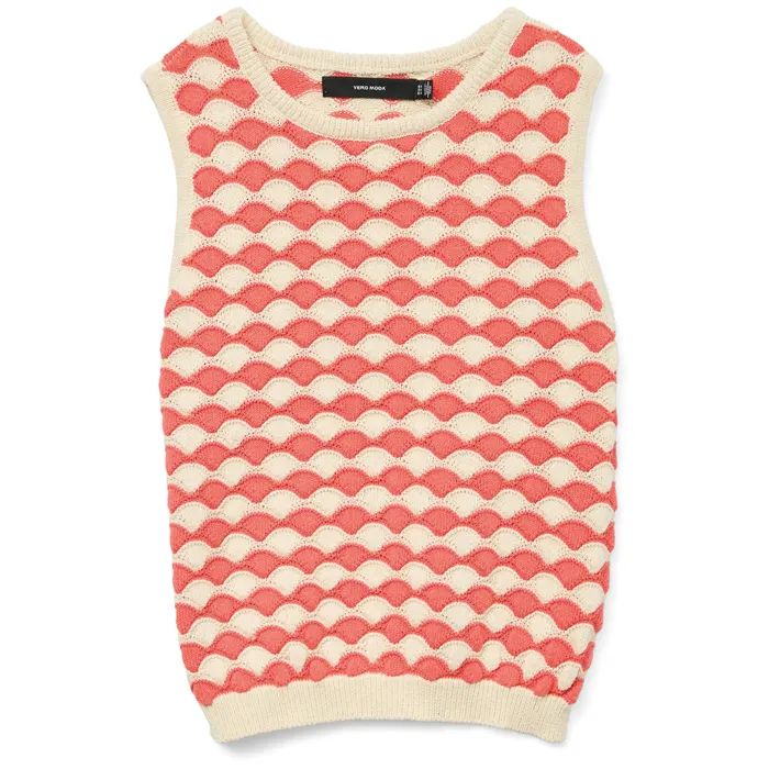Vero Moda Carry Sleeveless Crew Sweater Dames