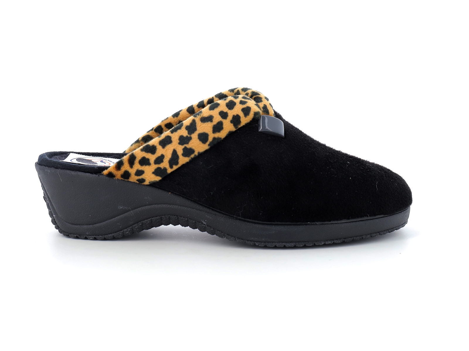 La bande a mich-BARLO Textile Noir Leopard