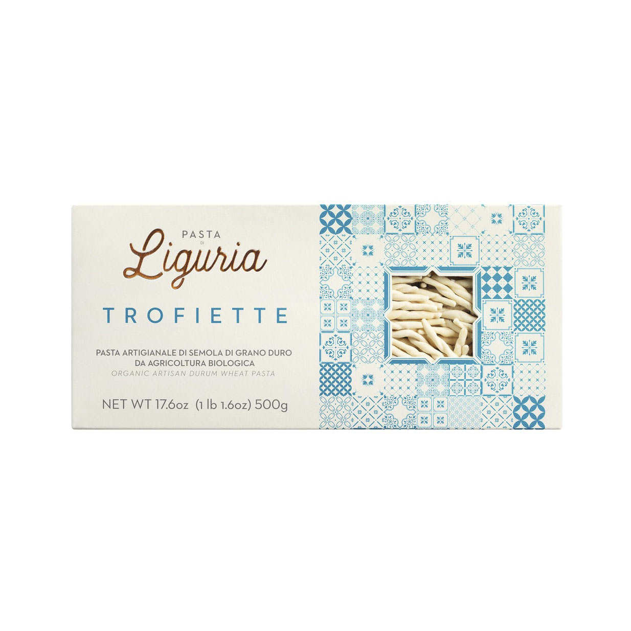 Trofiette - Pâtes italiennes bio