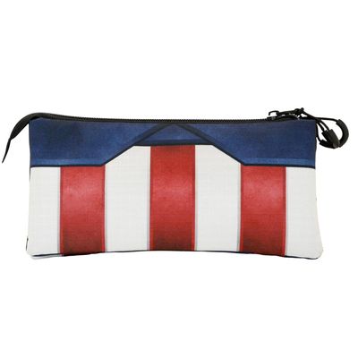 Captain America Courage - Trousse 3 compartiments - Karactermania