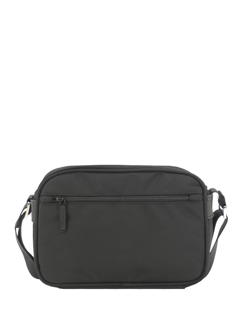 CHABRAND MINI SAC REPORTER HOLLY TOILE SYNTHÉTIQUE NOIR