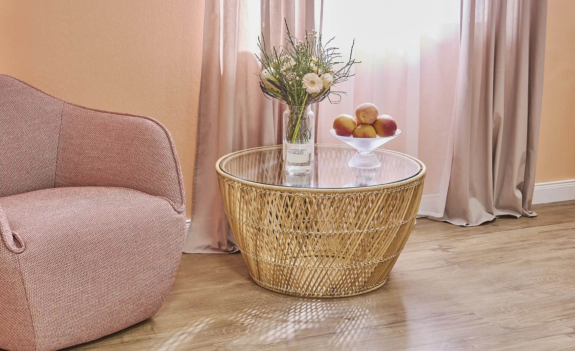 Couchtisch aus Rattan Filicudi