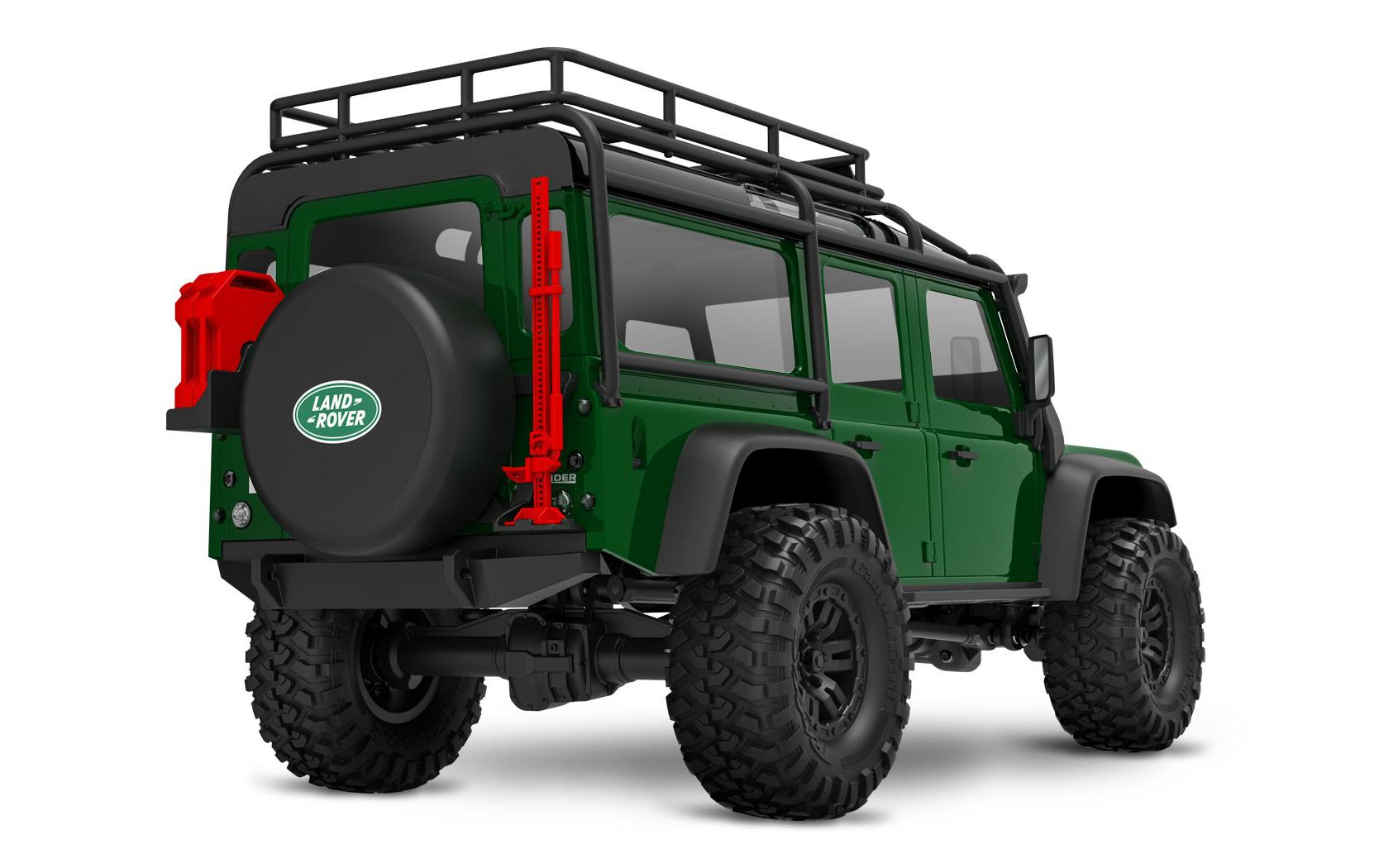 Scale Crawler TRX-4M Land Rover Defender Grün, RTR, 1:18<br>TRX-4 Performance im Mini-Format